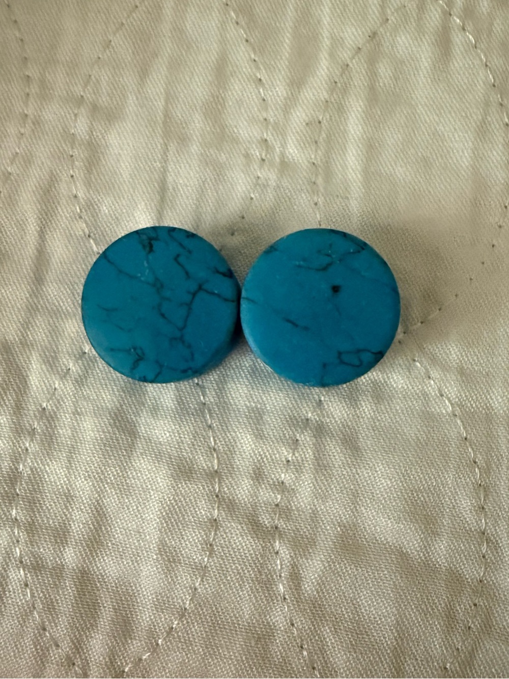 19mm Turquoise Stone Ear Plugs